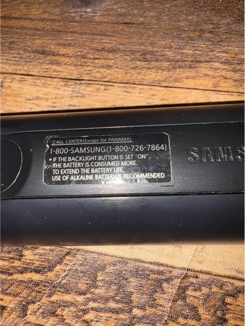 Samsung AA59-00600A Factory Original TV Remote PN43E440A2F, UN65EH6000F